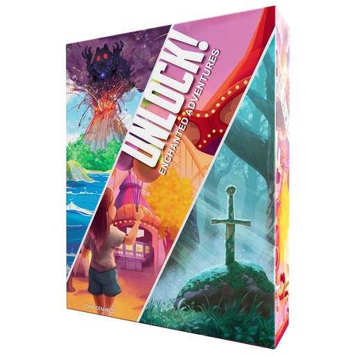 [SCUNL14ES] Unlock! Enchanted Adventures Unlock! Enchanted Adventures 60 min Juego de mesa Viaje/aventura