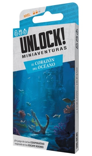 [SCUNLSH12ES] Unlock! Mini El corazón del océano