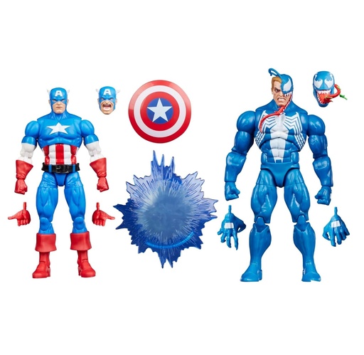 [G06225L0] Marvel Legends Series Gamerverse Captain America vs Venom