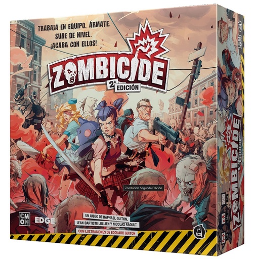 [CMZCD01ES] Zombicide Zombicide 2nd Edition 60 min Juego de mesa