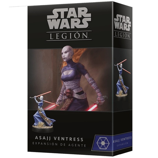 [SWL108ES] Star Wars: Legion STAR WARS LEGION - ASAJJ VENTRESS OPERATIVE EXPANSION 90 min Expansión de juego de mesa Guerra
