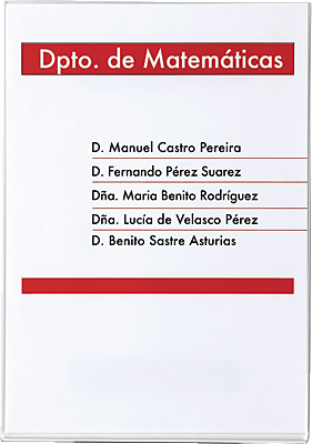 [6155] ARC ROTULO TEXTO ADHESIVO A5 6155
