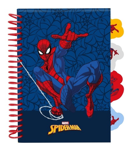 BLOC DE NOTAS A5 SPIDER-MAN 14,8x2,1cm