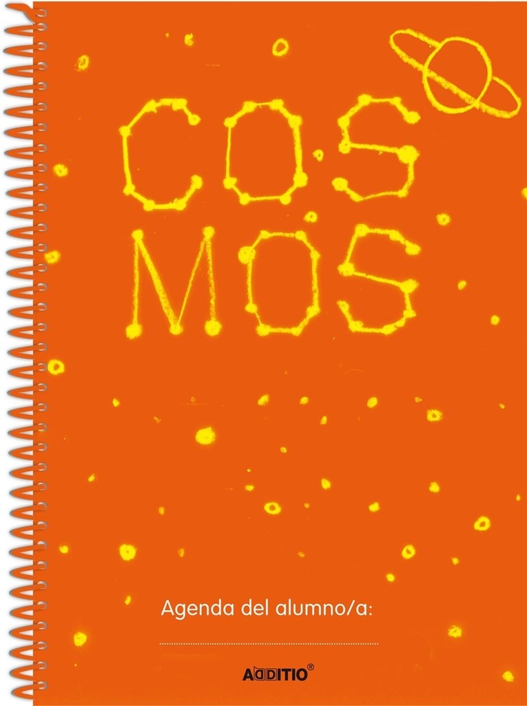AGENDA ESCOLAR ESPIRAL COSMOS A5 64H RELAC. FAMILIA-ESCUELA