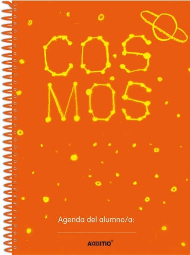 AGENDA ESCOLAR ESPIRAL COSMOS A5 64H RELAC. FAMILIA-ESCUELA