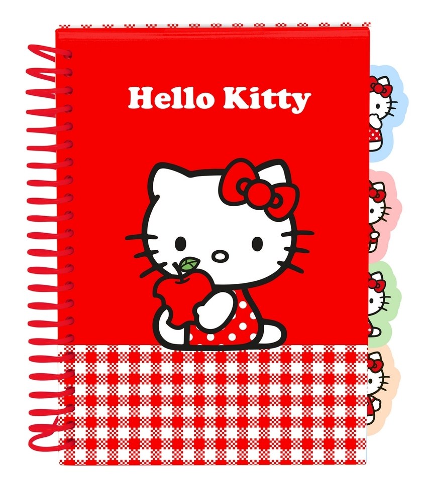 BLOC DE NOTAS A5 HELLO KITTY 14,8x2,1cm