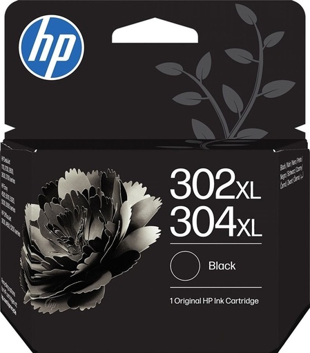 CARTUCHO TINTA ORIGINAL HP 302XL / 304XL NEGRO