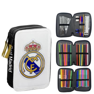 PLUMIER CON ACCESORIOS GIOTTO REAL MADRID