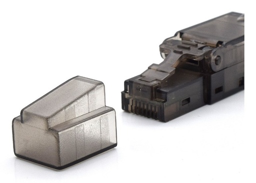 [WPC-MDP-88-6AUP-TL] WPC-MDP-88-6AUP-TL conector RJ-45 Negro, Translúcido