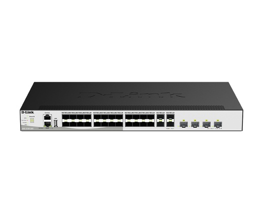 [DXS-3130-32S/E] DXS-3130-32S Gestionado L2/L3 1U Plata