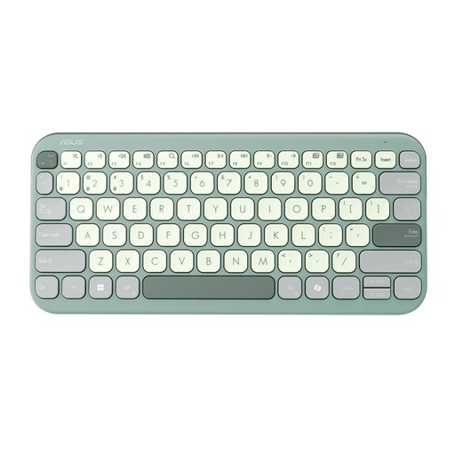 [90XB0880-BKB220] Marshmallow Keyboard KW100 teclado Hogar Bluetooth QWERTY Español Verde