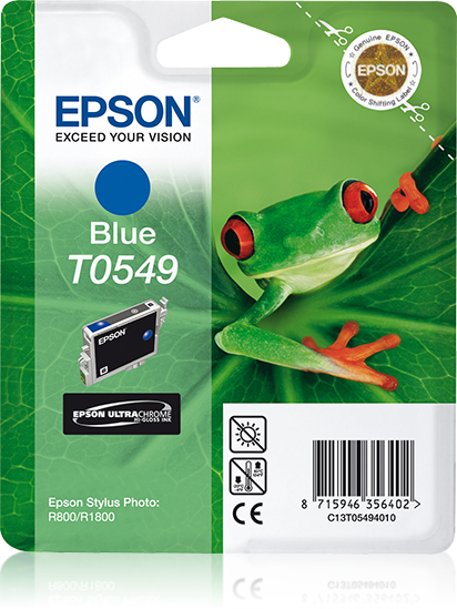 Cartucho T0549 azul