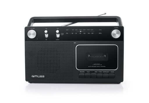 [M-152 RC] M-152 RC tocadisco Tocadiscos de tracción directa Negro