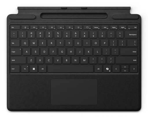 [8XB-00145] Surface Pro KB w/ PenStor QWERTY Holandés, Polaco Microsoft Cover port Negro