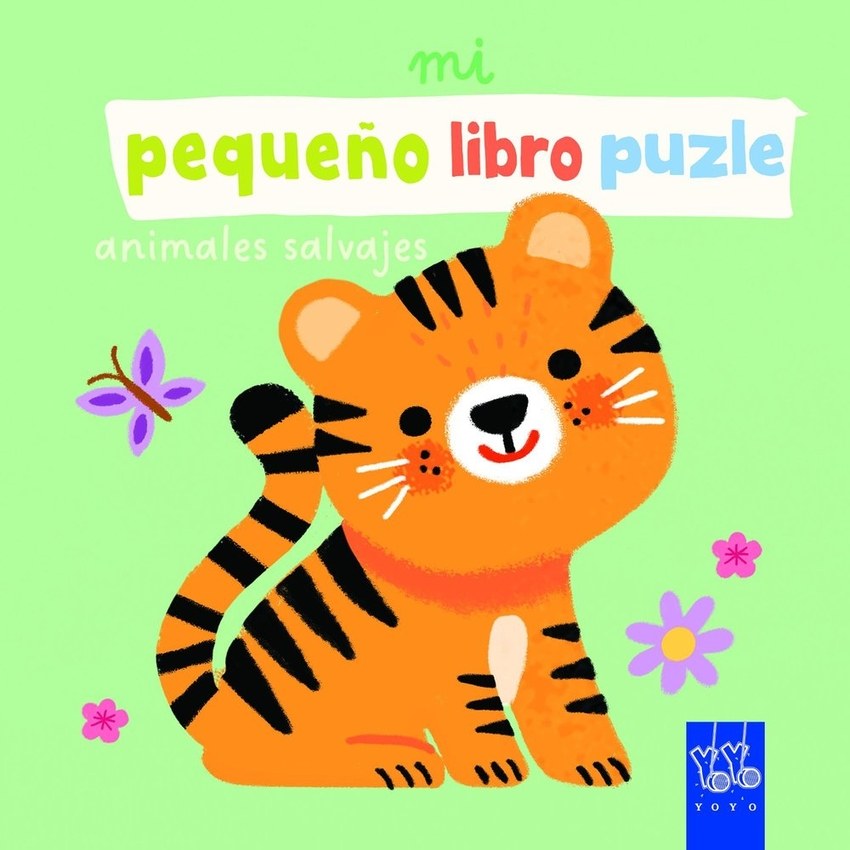 Mi pequeño libro puzle. Animales salvajes