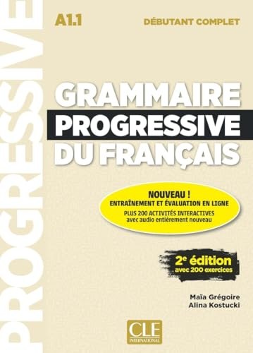 GRAMMAIRE PROGRESSIVE DEB. COMPLET + APPLI 2E EDITION