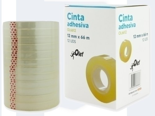 [OL6612] CINTA ADHESIVA OLEF rollo 66x12