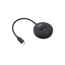 Docking Station USB-C 3.2 Gen 2x1 para SSD M.2 NVMe PICe, Negra