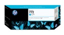 Cartucho de tinta DesignJet 772 cian de 300 ml