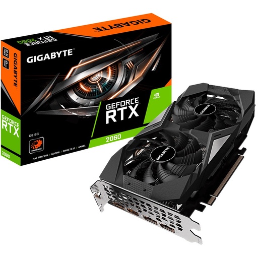 [GV-N2060D6-6GD] GeForce RTX 2060 D6 6G NVIDIA 6 GB GDDR6