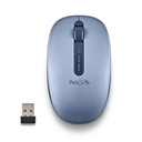 FOG DUAL BLUE ratón Universal Ambidextro RF Wireless + Bluetooth 1600 DPI