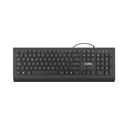 TECLADO USB TECLAS CHOCOLATE 1.8M DE CABLE 610G. SILENCIOSO