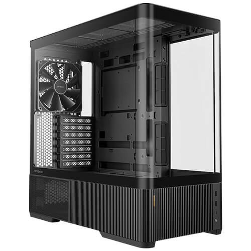 [0-761345-10275-9] C6 Curve Air Midi Tower Negro, Transparente