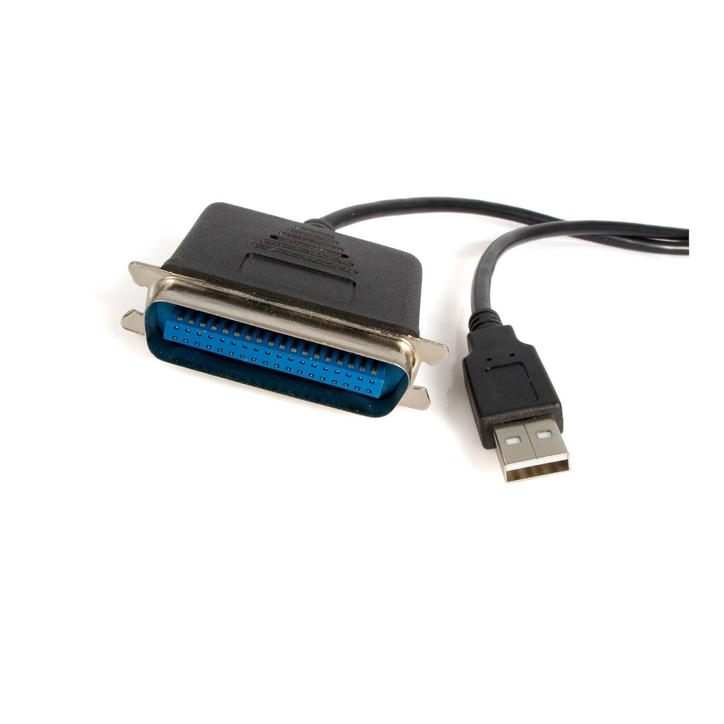 Cable de 1,8m Adaptador de Impresora Paralelo Centronics a USB A