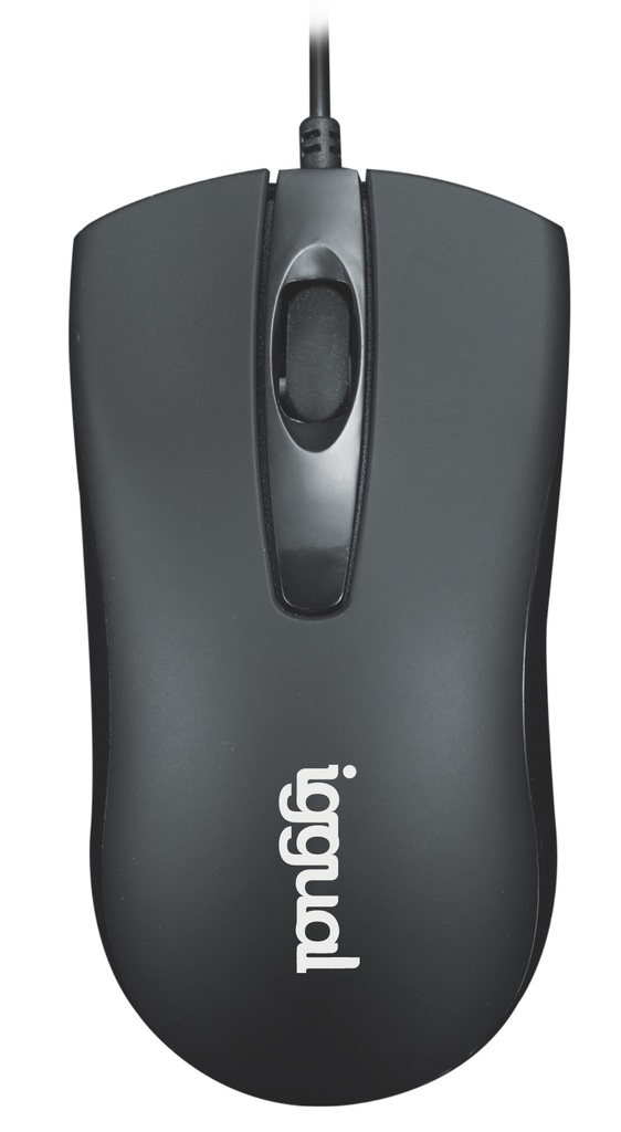 Ratón óptico COM-BUSINESS-1200DPI negro