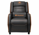 CGR-RGS Butaca para jugar Asiento acolchado Negro, Naranja