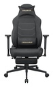 Explore Neo Royal F Silla para videojuegos de PC Negro