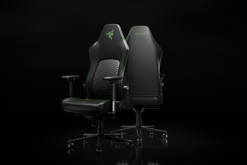 [RZ38-04900700-R3G1] Iskur V2 NewGen Butaca para jugar Asiento acolchado Negro, Verde