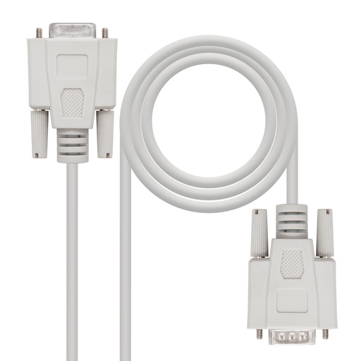 [10.14.0506] 10.14.0506 cable de serie Beige 6 m DB9