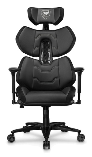 [3MTRESLB.0001] Terminator Elite Silla para videojuegos de PC Asiento acolchado Negro, Plata