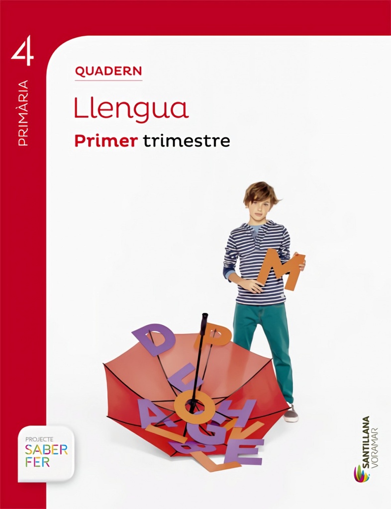 QUADERN LLENGUA 4 PRIMÀRIA PRIMER TRIMESTRE SABER FER