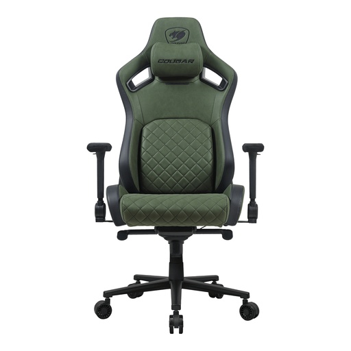 [3MDSFGEB.0001] DEFENSOR S ARMY GREEN F Silla para videojuegos universal Asiento acolchado Verde