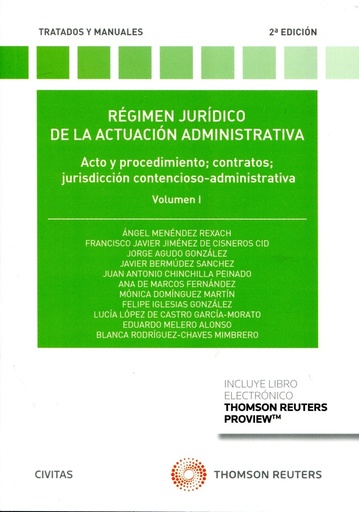 Régimen Jurídico de la Actuación Administrativa
