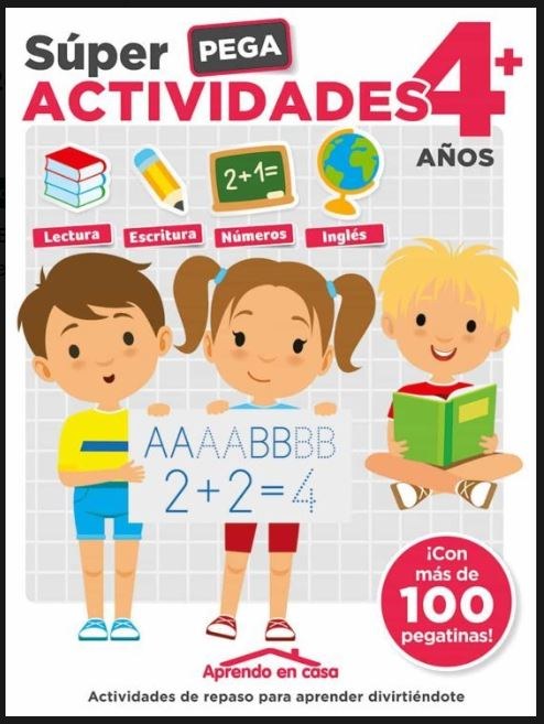 SUPER PEGA (4-5 AÑOS) APRENDO EN CASA