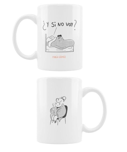Taza mug 'desperdiciar el dia'