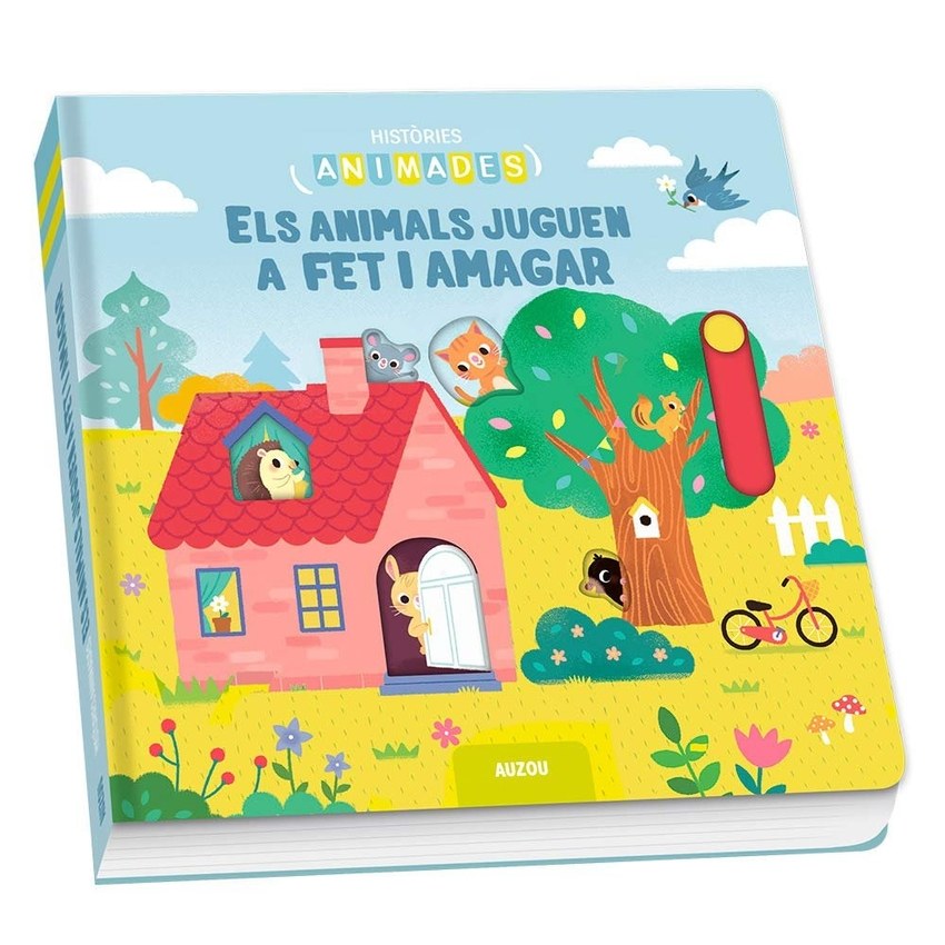 Històries animades, els animals juguen a fet i amagar