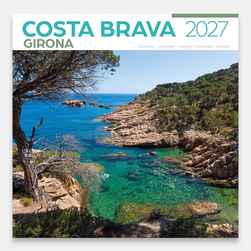 Cal. 2027 pared (30x30 cm) Costa Brava