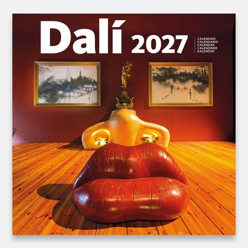Cal. 2027 pared (30x30 cm) Dalí