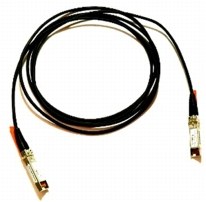 10GBASE-CU, SFP+, 2m Cable de fibra óptica e InfiniBand SFP+ Negro
