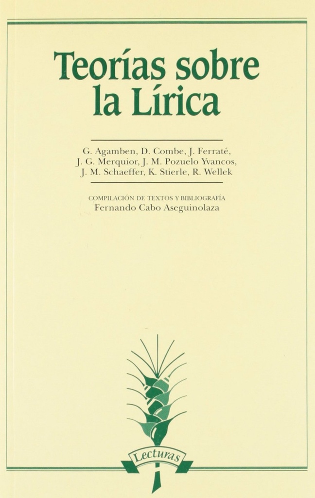 Teorías sobre la lírica