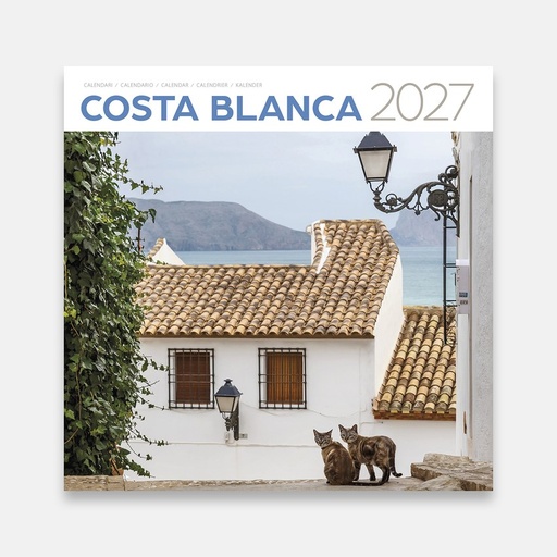 Cal. 2027 Pared(16x16cm)Costa Blanca-B (Moraira)