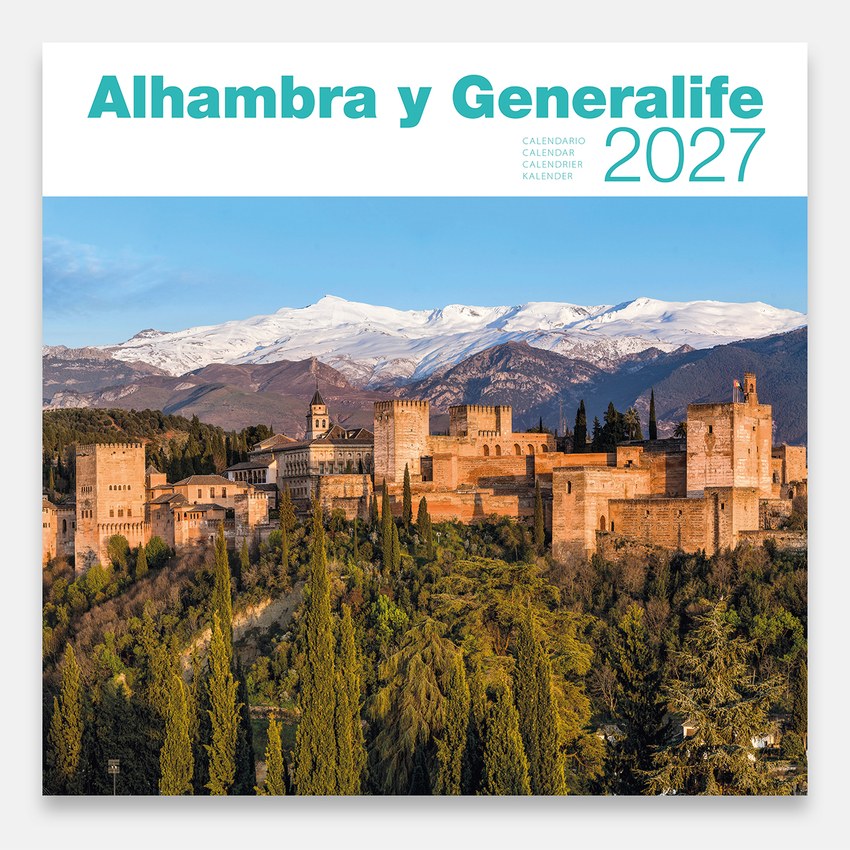 Cal. 2027 pared (30x30 cm) Alhambra