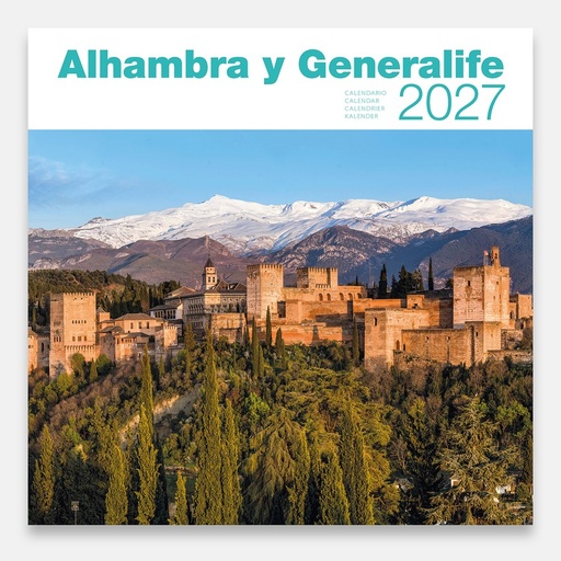 Cal. 2027 pared (30x30 cm) Alhambra