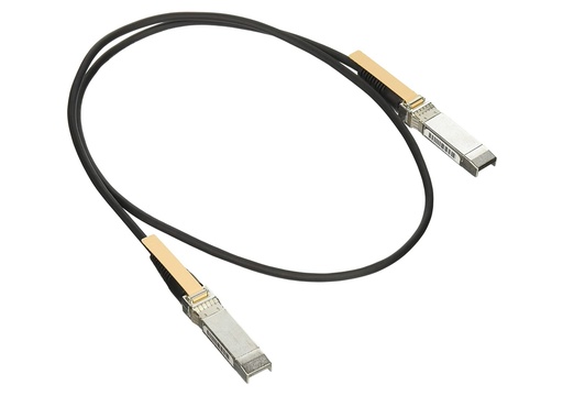 [SFP-H10GB-CU1M=] 10GBASE-CU SFP+ Cable 1 Meter Cable de fibra óptica e InfiniBand 1 m SFP+ Negro