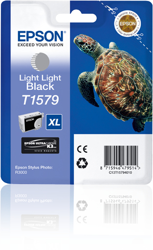 Turtle Cartucho T1579 gris claro