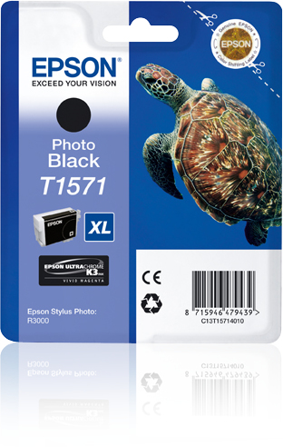 Turtle Cartucho T1571 negro foto